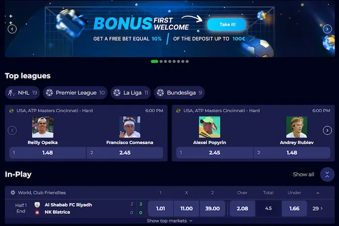 ZotaBet Casino sport