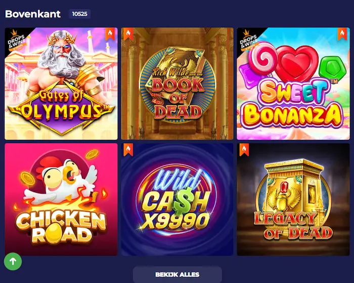 ZotaBet Casino Netherlands Spelletjes
