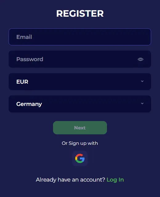 ZotaBet Casino reg